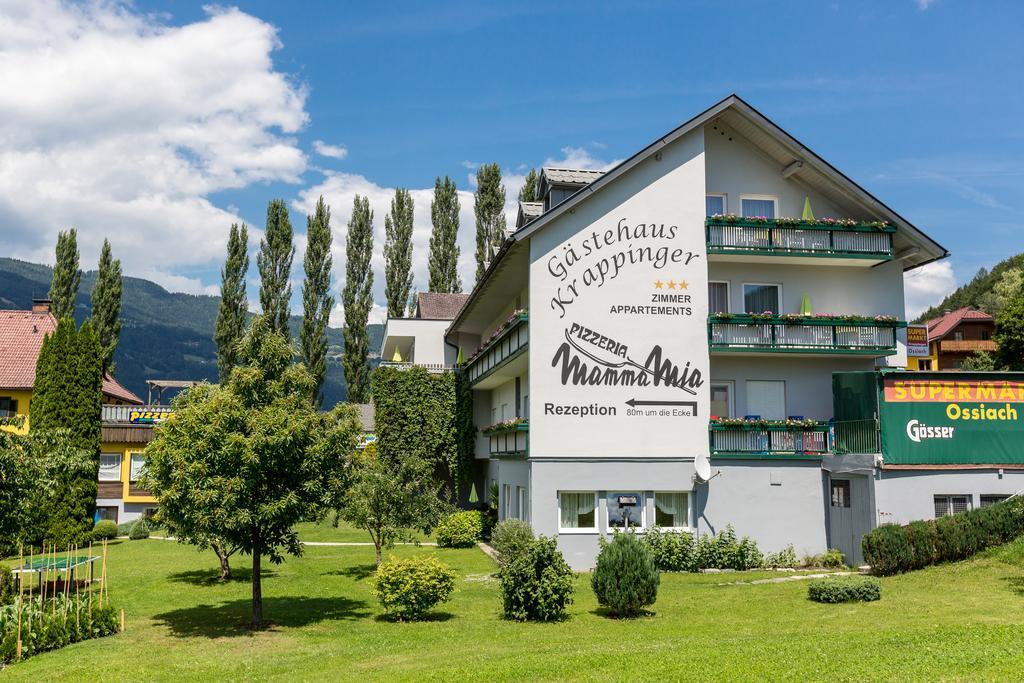 Gaestehaus Krappinger/Pizzeria Mamma Mia Ossiach Eksteriør bilde