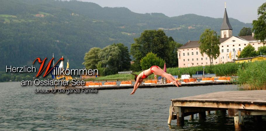 Gaestehaus Krappinger/Pizzeria Mamma Mia Ossiach Eksteriør bilde